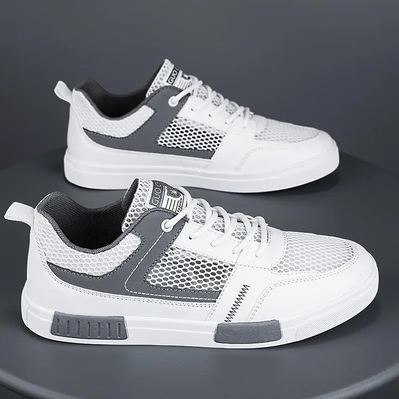 

Men's Summer Breathable Mesh Shoes Invisible Heightening 6cm Thick Bottom Thin Style Casual Shoes Comfortable Slip-On Sneakers