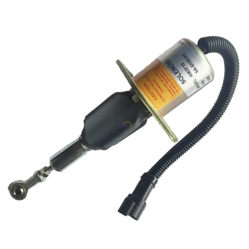 4063712 6743-81-9141 SA-5030-24 Flameout Solenoid Valve 24V for Komatsu PC300-7 PC350-7 PC300LC-7L Hyundai R210 Excavator