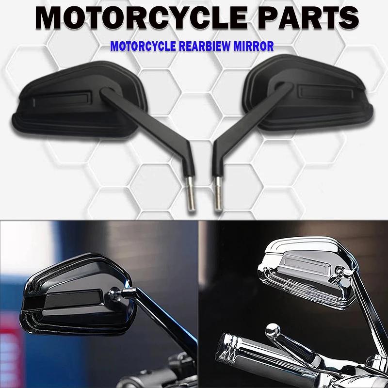 

Новые мотоциклетные зеркала заднего вида, черное, серебристое боковое зеркало для Harley Pan America 1250 S PA1250 Davidson Night Train Sportster S