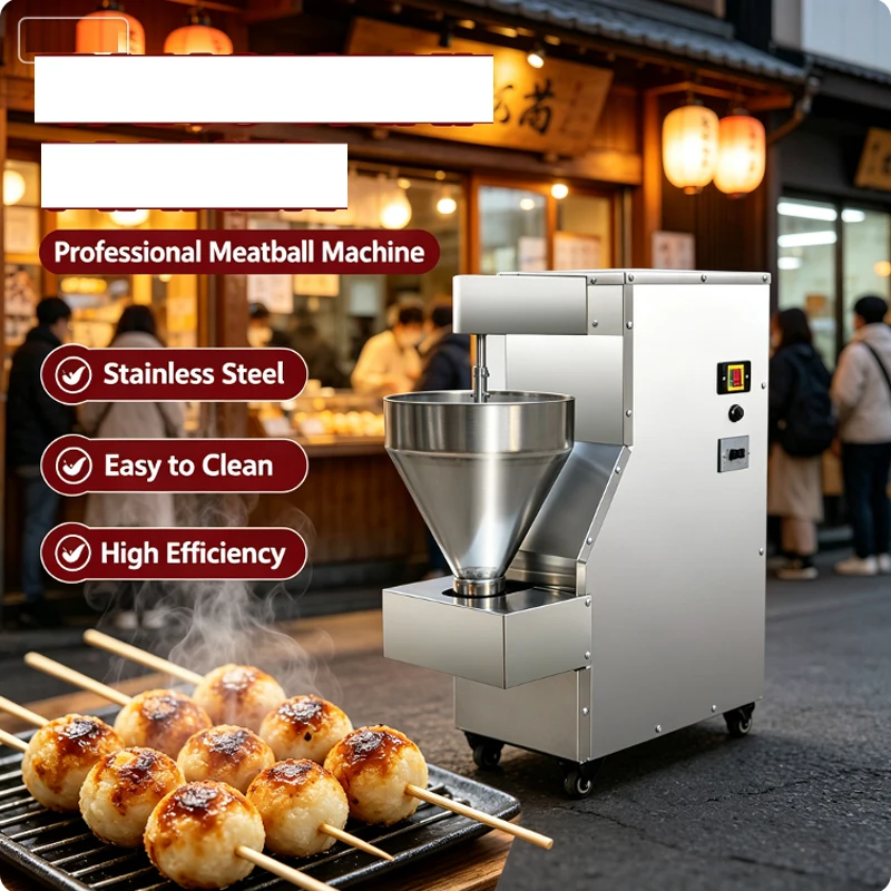 Fully Automatic  Meatball Machine Chicken Fish Beef Meatball Machine Commercial Meatball Machine