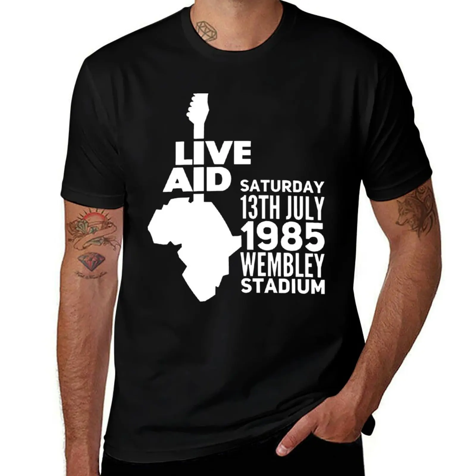 Концерт queen на live aid (футболка, футболки, band, 1985) купить от 311,00 руб. Топы и футболки на 1rub.ru