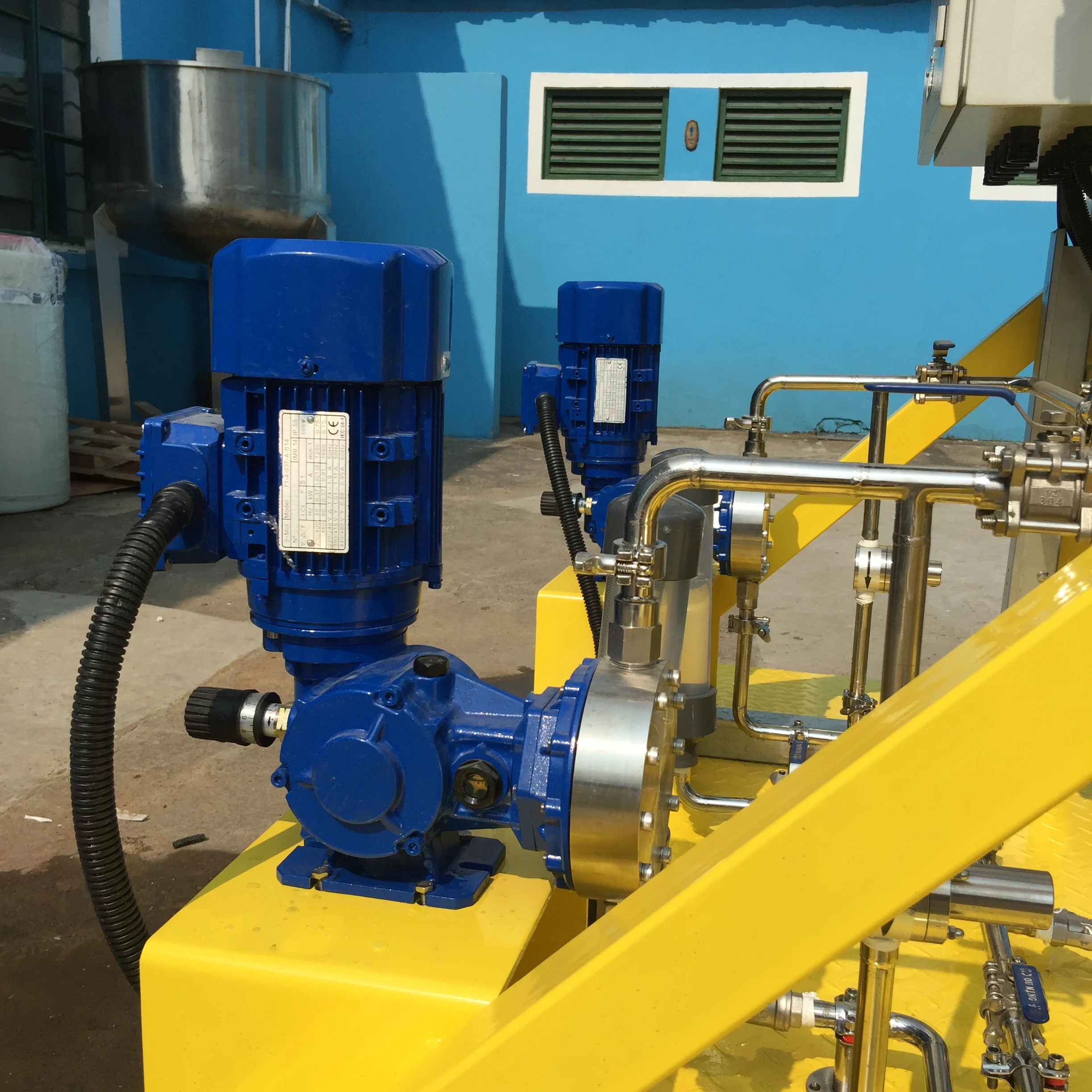 مضخة قياس غشاء مياه الصرف الصحي من سيكو عالية الجودة