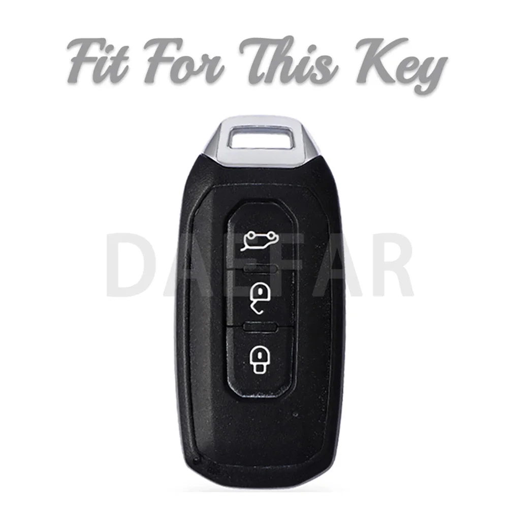 3 Buttons TPU Car Remote Key Case Cover Holder Fob for Ford Territory EV 2020 Smart Protector Shell Keyless Auto Accessories