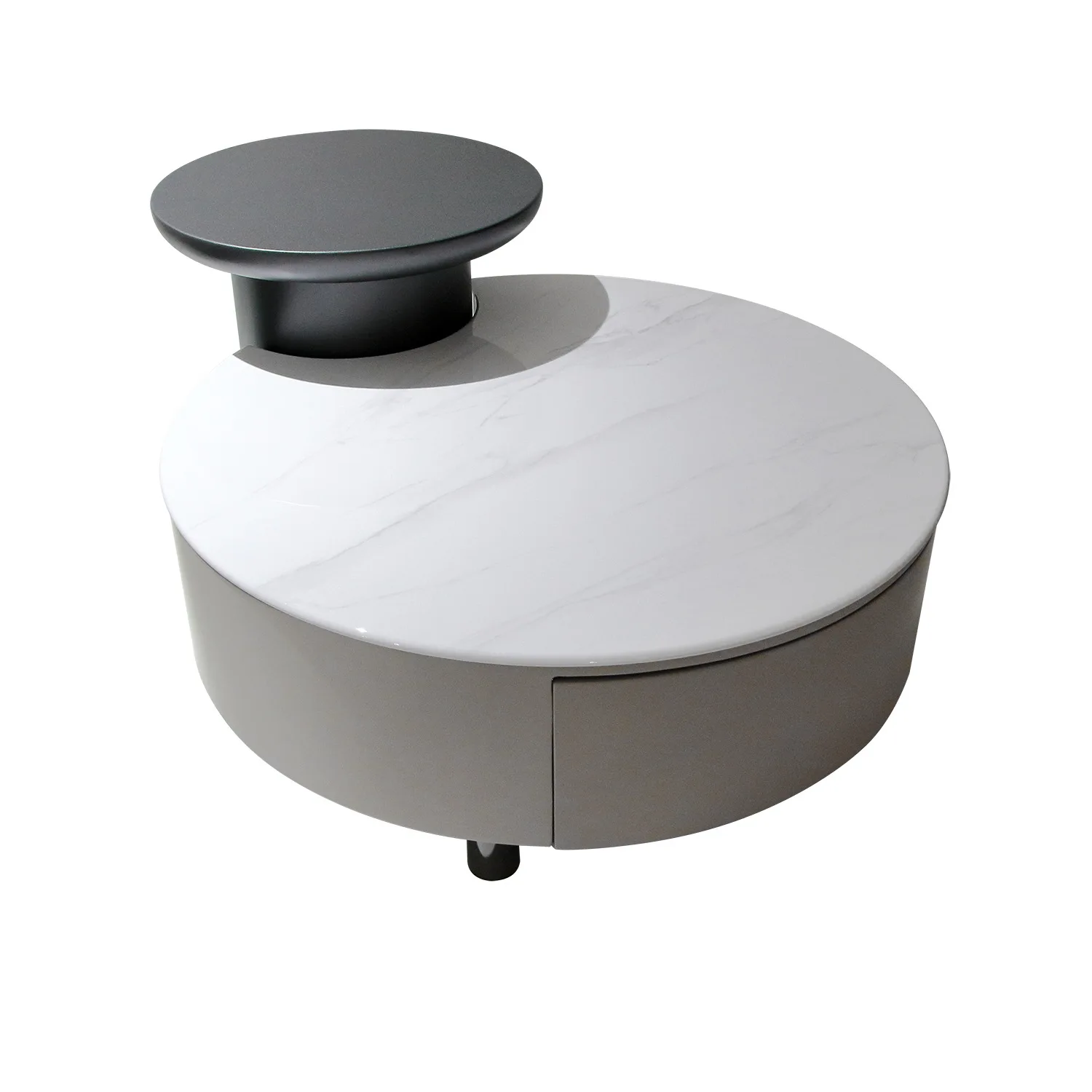Simple living room coffee table - simple, luxurious and exquisite. Cream style coffee table