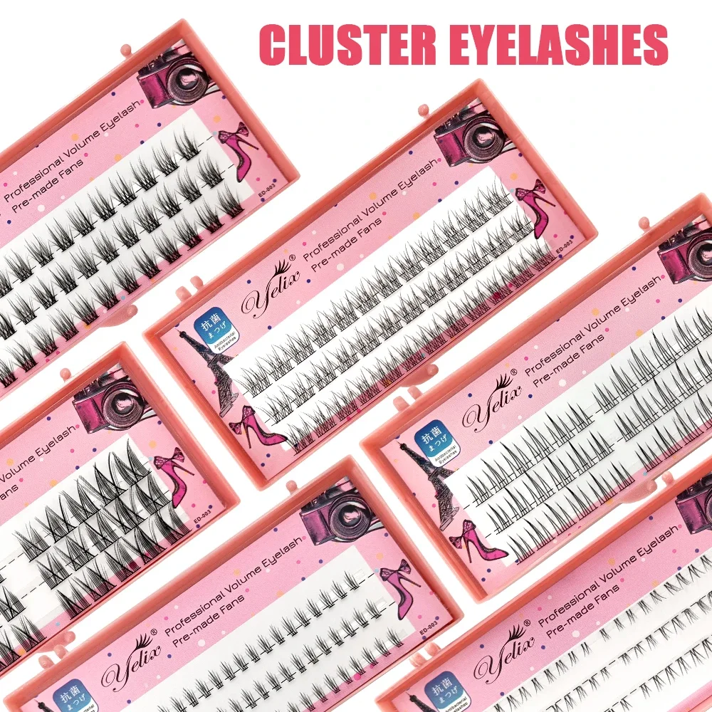 Manga Lashes Natural Looking Thin Little Devil False Eyelashes Soft Natural Eyelash Clusters Bottom Lashes Korean Makeup Lash