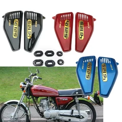 Motorcycle  Fairing Frame Panel Side Cover Battery Cover 1 Pair for Honda CG125 Fuel Tank Protection Board