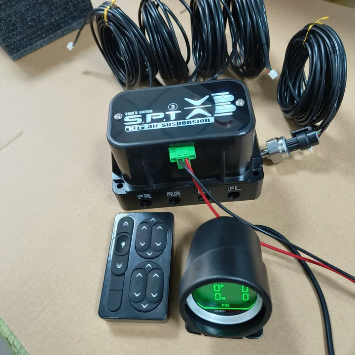 Ningbo VP Control Jeep VUW4F G1/4 4-Corner Air Ride Suspension Valve with Wireless Controller Selector Valve Distribution Valves