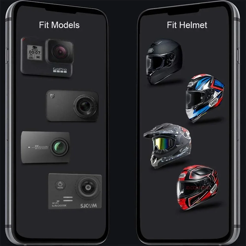 Motorcycle Helmet Chin Bracket, GoPro Action and Sports Camera Accessories image 5