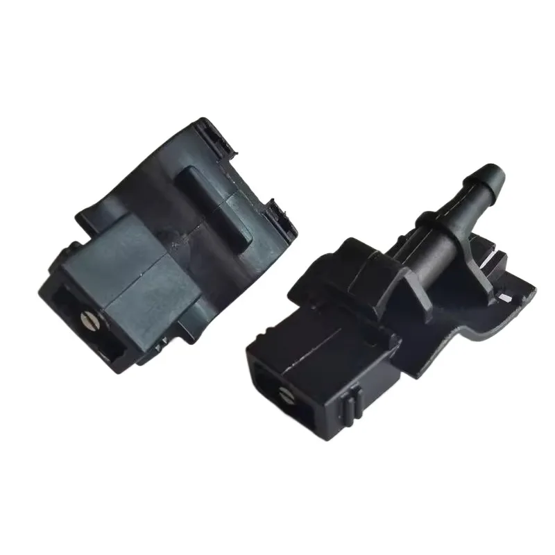 

2pc New Black Wiper Fan Spray Water Nozzle Front Windshield Glass Washer Head Auto Part for Zotye Domy X5 T600 Z300 Z500 SR7