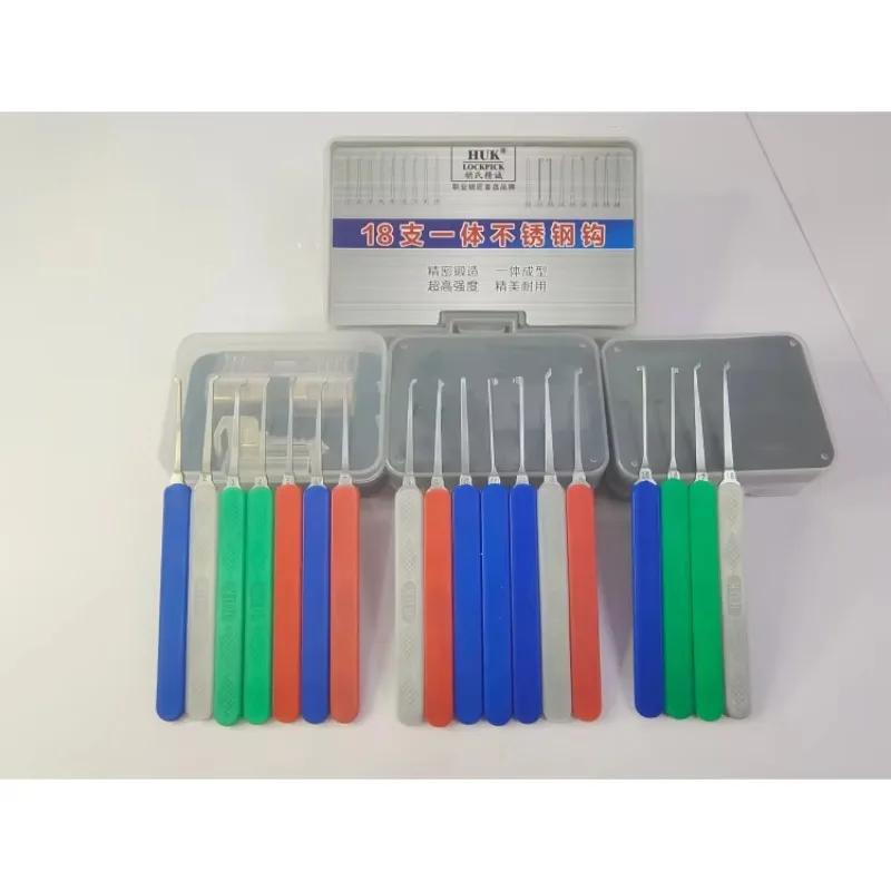 Hot Sale Stainless Steel Single Hook Unlocking Lock Smith Tool Lock Pick Set