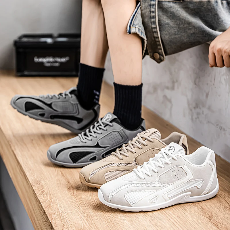 

Стильная модная мужская повседневная обувь Tenis Masculino с нескользящей подошвой, удобная обувь для скейтборда, Новое поступление, мужские прогулочные кроссовки