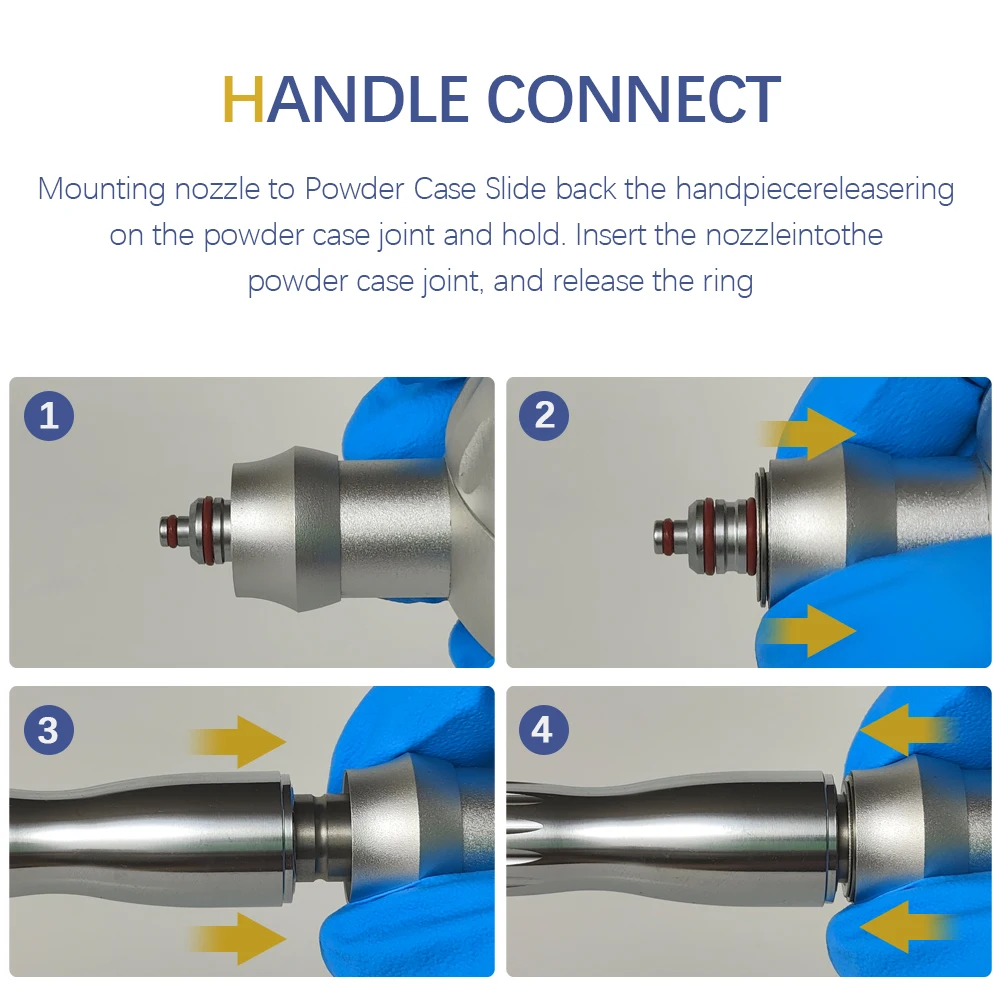 Końcówka stomatologiczna Polerka przepływu powietrza Polerowanie Prophy Air Jet fit N*K KV sirona רשת air wh quick Coupling type air poler