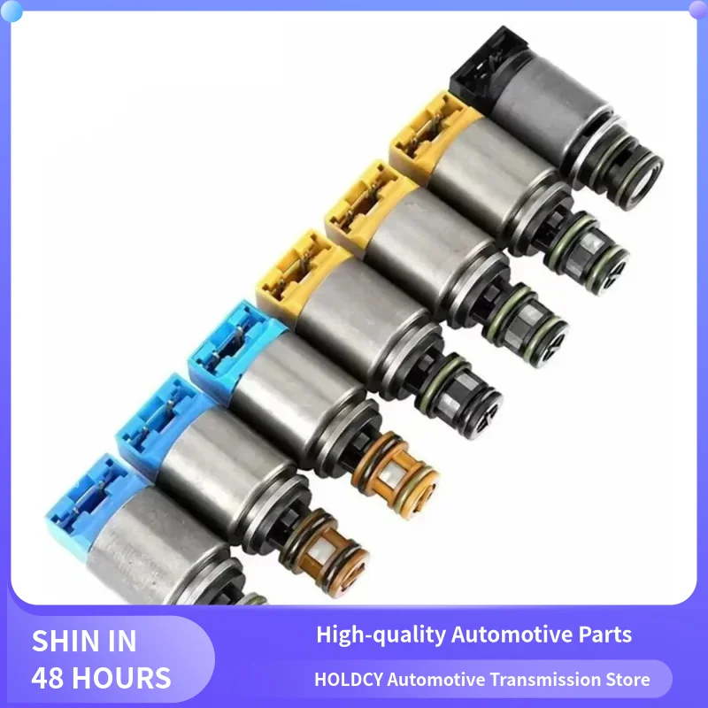 7PCS 6HP19 6HP26 6HP32 Transmission Solenoid For BMW X3 ZF6HP19 ZF6HP21 ZF6HP26 ZF6HP28 ZF6HP32 ZF6HP34 1068-298-045 1068298044