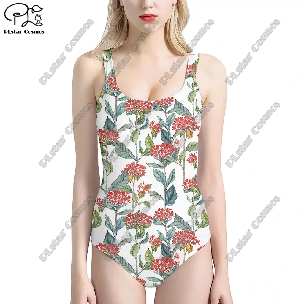 PLstar Universe Traje de baño de una pieza Impresión de cuerpo completo 3D Traje de baño de verano para mujer Traje de baño de una pieza Bikini Traje de baño sexy 2
