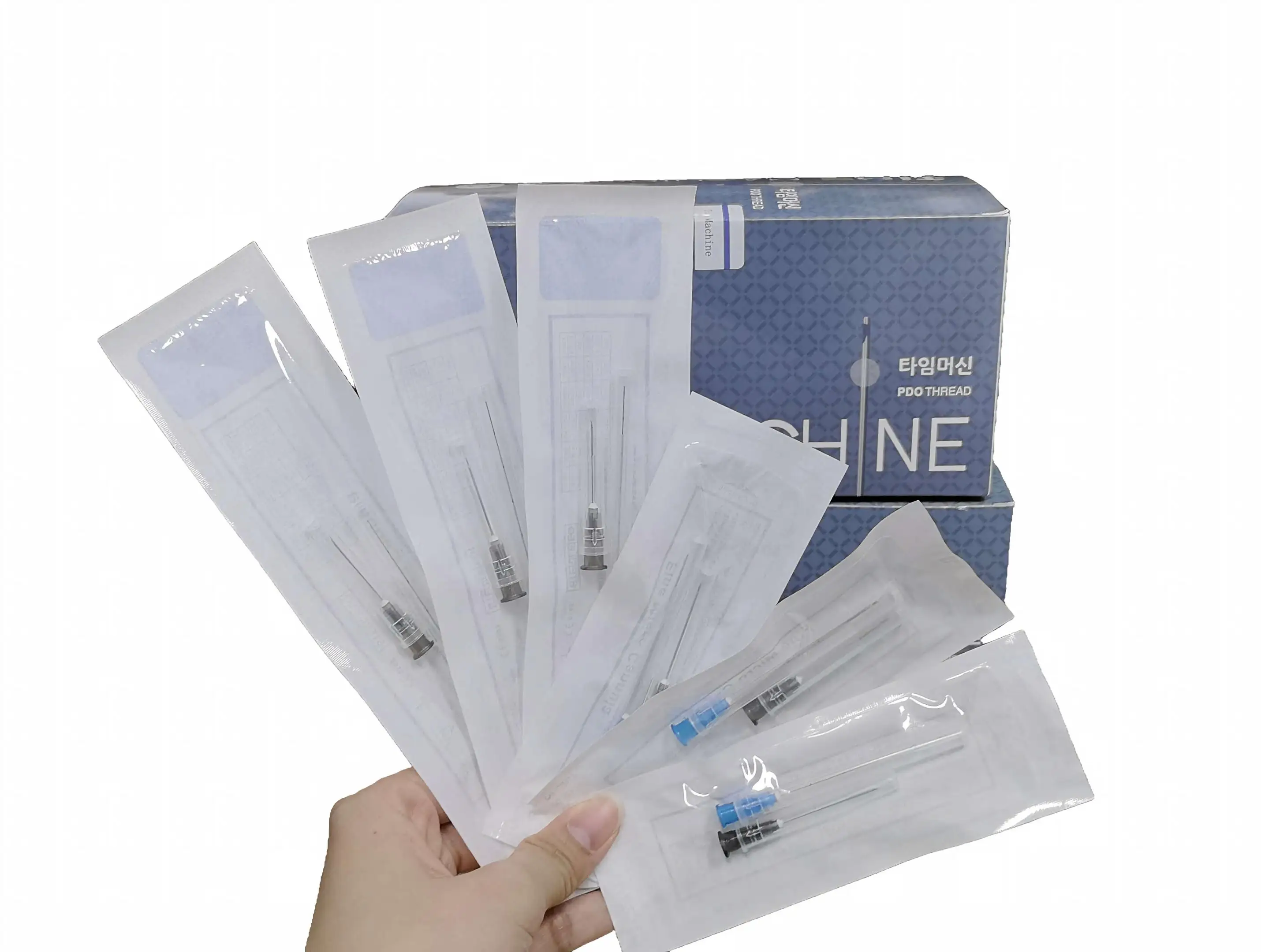 50pcs/100pcs 18G-30G Disposble Blunt Tip Micro Cannula Needles 25/38/50/70mm Hypodermic Needle for Dermal Fillers