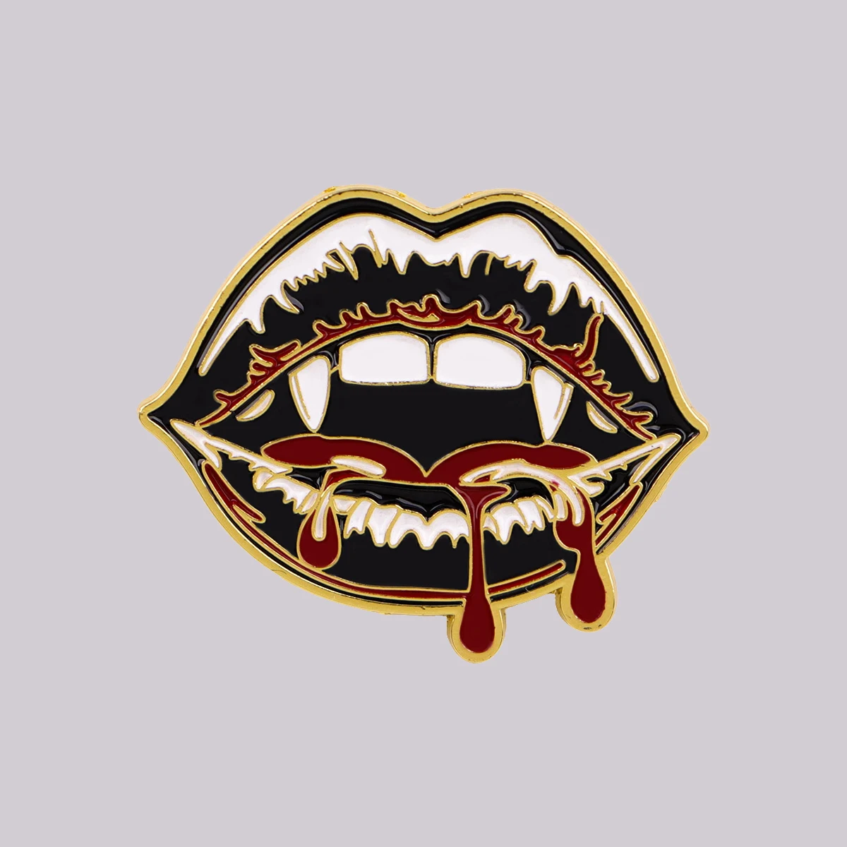 Vampire Enamel Pin Movie Inspiration Brooch Pines Lapel Pins Badge on Backpack Clothing Accessories Fashion Jewelry Gifts