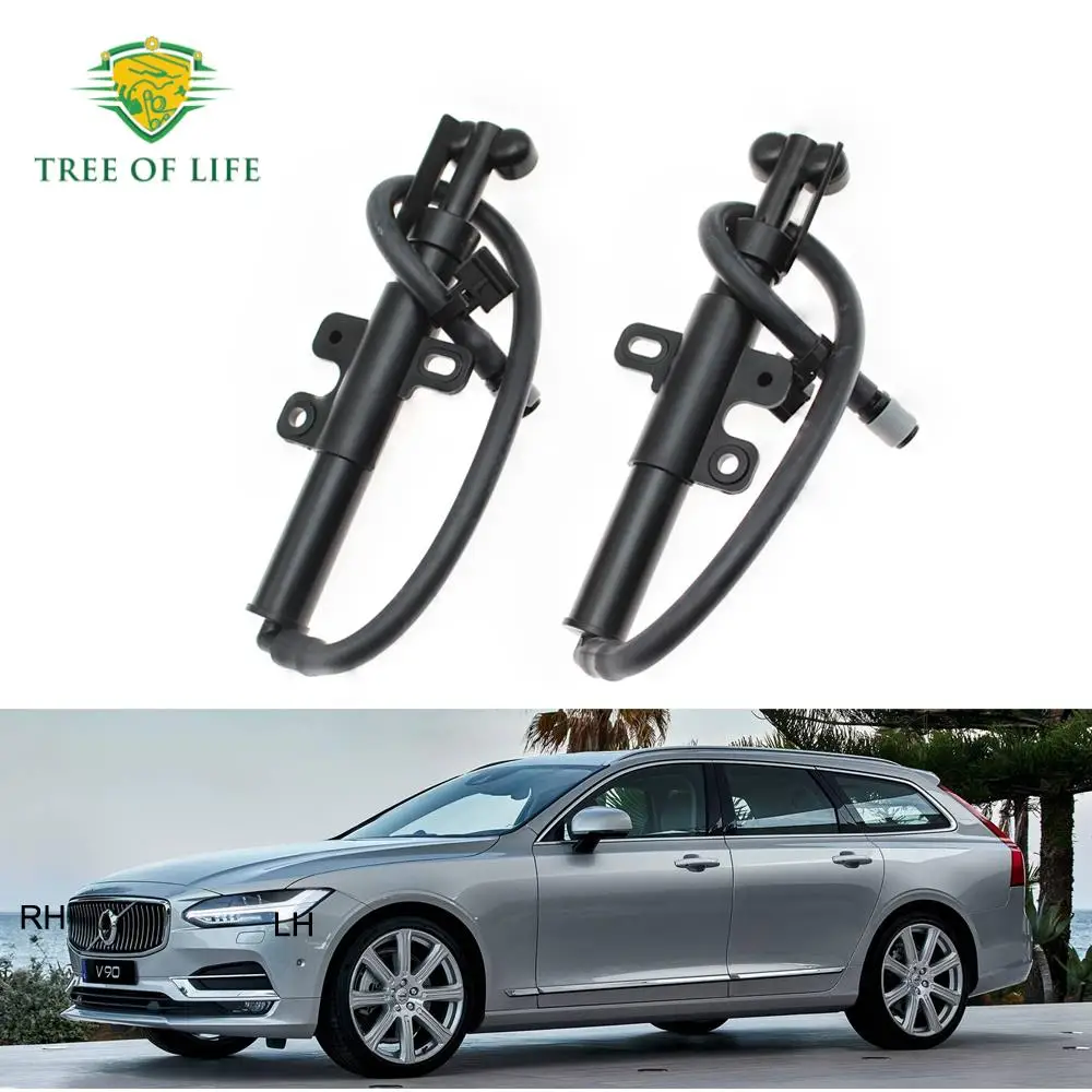 For VOLVO S90 S90L V90 CROSS COUNTRY 2017 2018 2019 Front Headlight Washer Pump Headlamp Nozzle Spray Cleaning Actuator 31364192 view 2