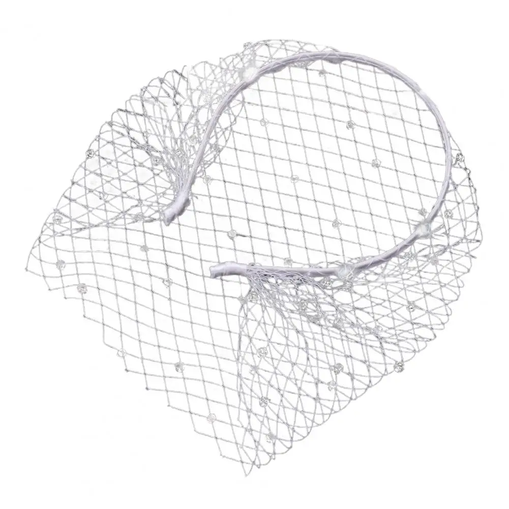 Bandeau artificiel astique Rétro Incrusté de Strass Brillants pour Cheveux, Bandeau de Sauna Doux Fait à la Main pour Cosplay de ix