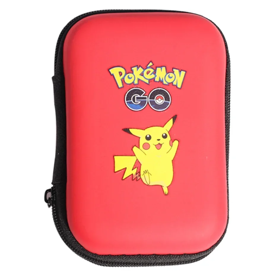 New Large Capacity Storage Bag Pokemon Metal Card Paper Card Storage Box Children's Toys Christmas Gift