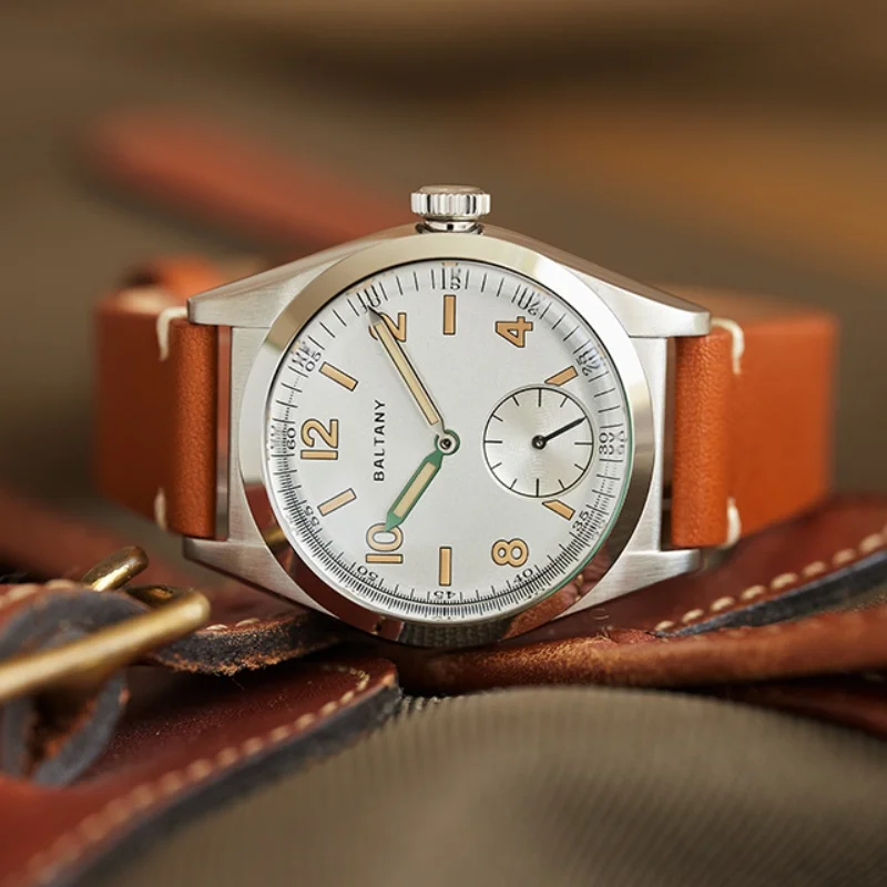 Baltany-Montres à quartz étanches rétro, lunette dorée, cadran Shoous, design de micromarque, montres provoqué, mode de luxe, 100m, S4012