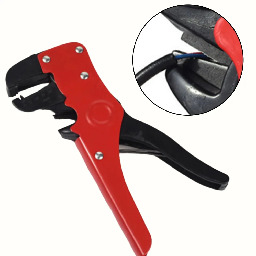 

Cable Cutting Tool Multifunctional Pliers For Home Use Adjustable Stripping Settings For Electrical Repairs Red And Black