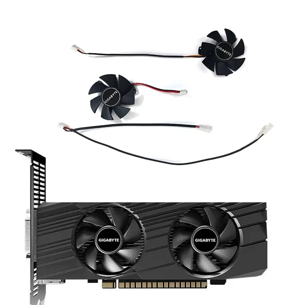 NEW 47MM 3PIN FS1250-S2053A FS1250-A1042A6FL GTX 1650 GPU Fan，For Gigabyte GTX 1650 D6 OC Low Profile 4G Video Card Cooling Fan