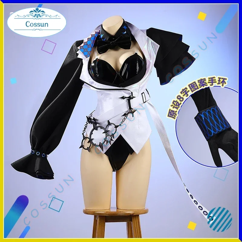 [Customized] Vtuber Hoshirube Sho Cosplay Costume Sexy Women Halloween Game Suit Party Role Play Outfit