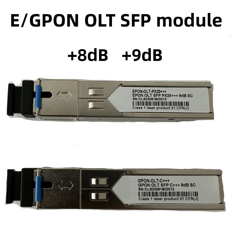 

OriginaNEW G/EPON OLT CLASS C+++ SFP Module GBIC Power +8dBm +9dBm Fiber Optical Transceiver Compatible for HUAWEI/ZTE/FIBERHOME