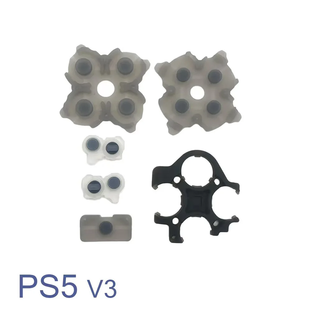 1Set For PS4 JDM-001/010 JDS-030/040/050/055 Silicone Conductive Rubber Button D Pad For PS5 PS4 Pro PS3 PS2 PSP1000 Controller