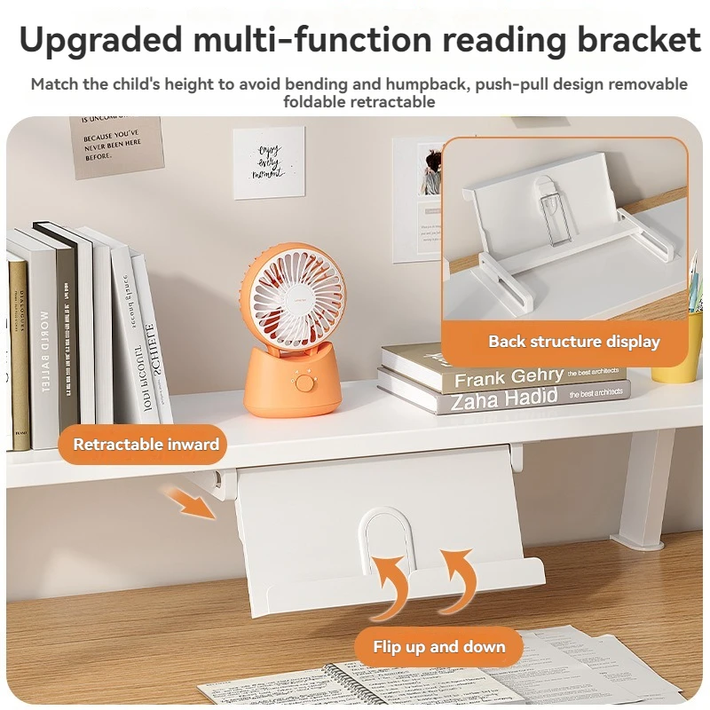 

Современная настольная подставка для ноутбука с регулировкой высоты, настольная полка для студенческого стола, подставка для чтения, стеллаж для хранения