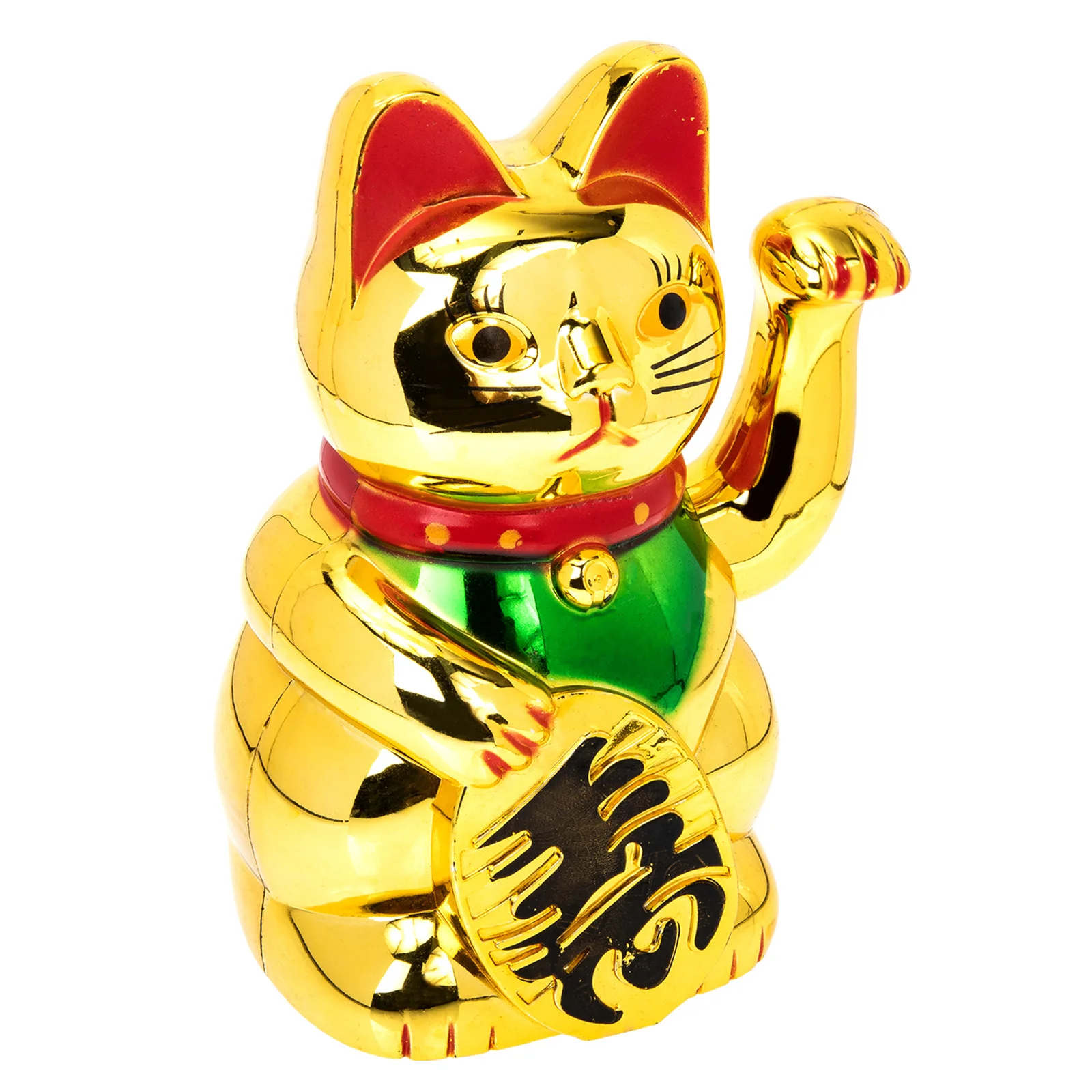 

Creative Cat Waving Lucky Cat Decoration for Shop Office Home Desktop Ornament Feng Shui Decor Gift for Women Men