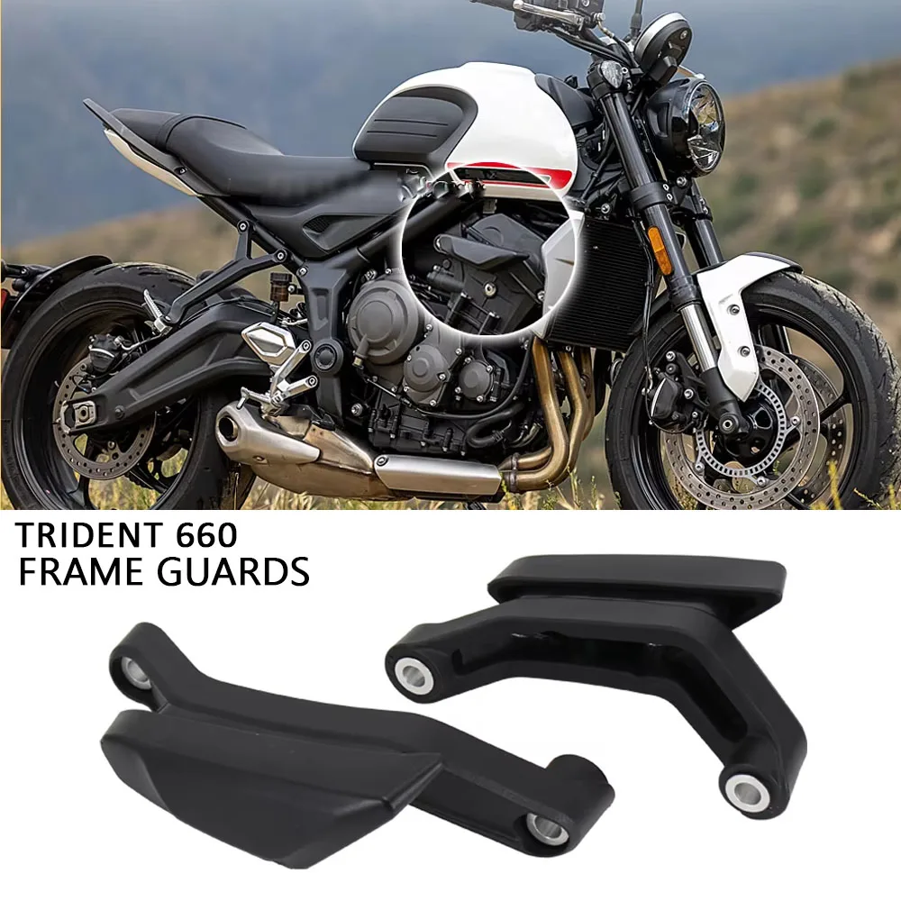 

Fit For Trident 660 Motorcycle Frame Sliders Fairing Guard Crash Protector Bobbins Falling Protection For Trident660 2021 2022
