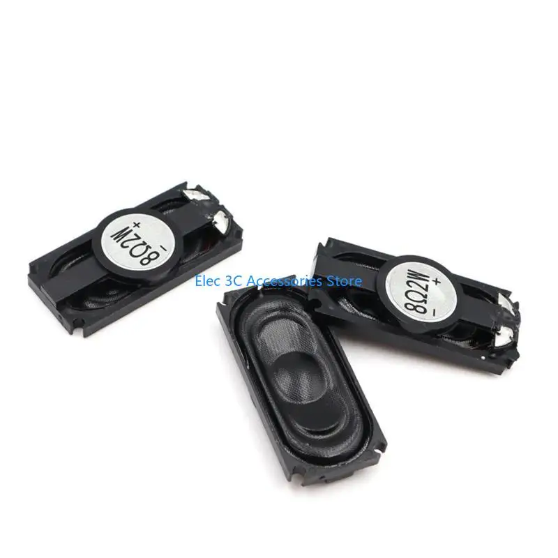 Y51A 2 Pieces 8 Ohm 2W 1635 Speaker Rectangle Loudspeaker Omnidirectional Directivit