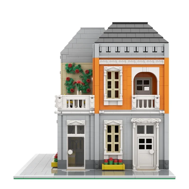 Moc Building Blocks Modular Street View Hardware Store Technical Bricks DIY Assembly Construction Toys For Childr Holiday Gifts