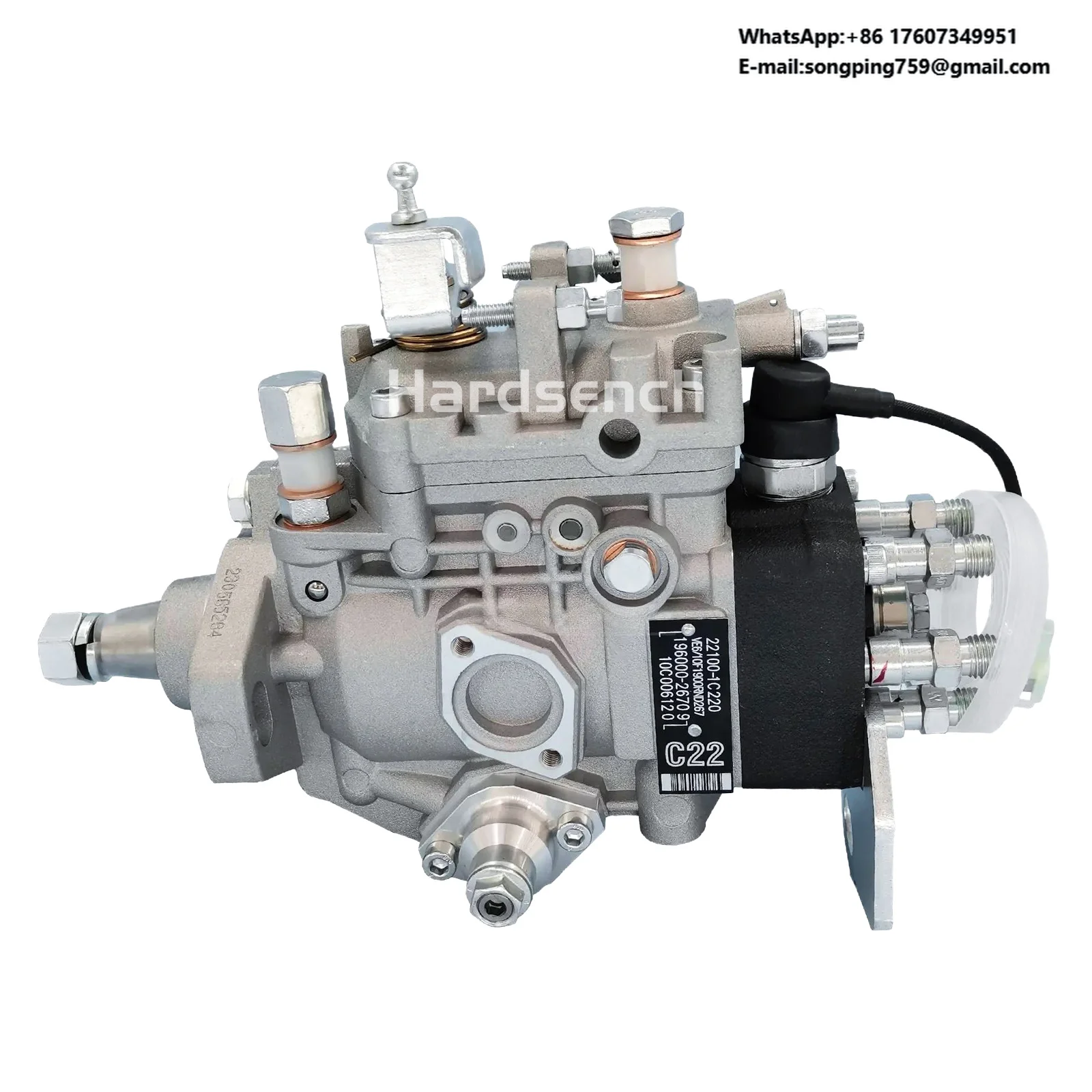 

Diesel Engine Fuel Injection Pump 22100-1C220 196000-2670 VE6/10F1900RND267 for Toy-ota LAND CRUISER 1HZ