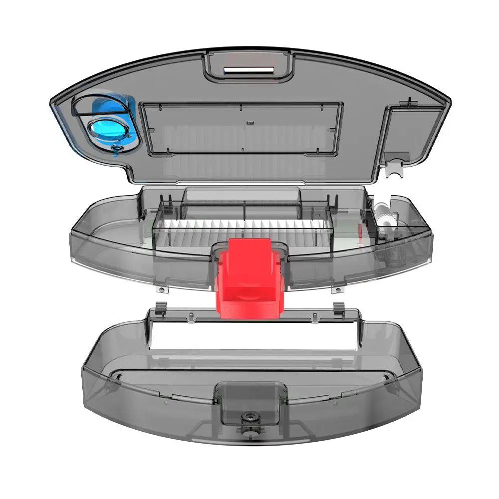 Mülleimer (Staub kasten) für links m1 (kompatibel mit u180/OKP-K8) Roboter Staubsauger Ersatzteile Zubehör