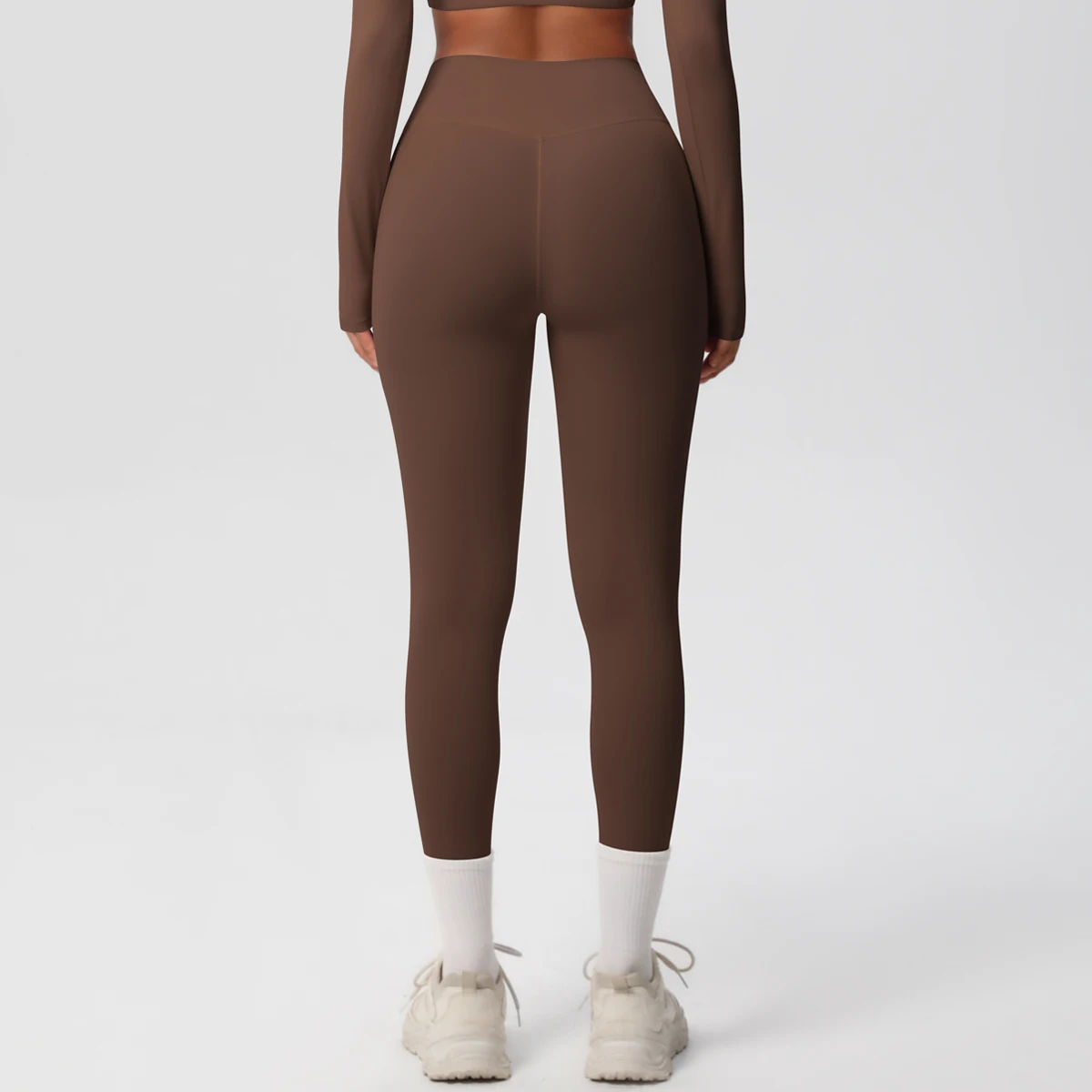 Yoga-Leggings, hohe Taille, nacktes Gefühl, Leggings für Damen, Fitness, Laufen, Yoga-Hose, Energie, Fitnessstudio, enge Leggings, lässige Workout-Leggings – Detail 4
