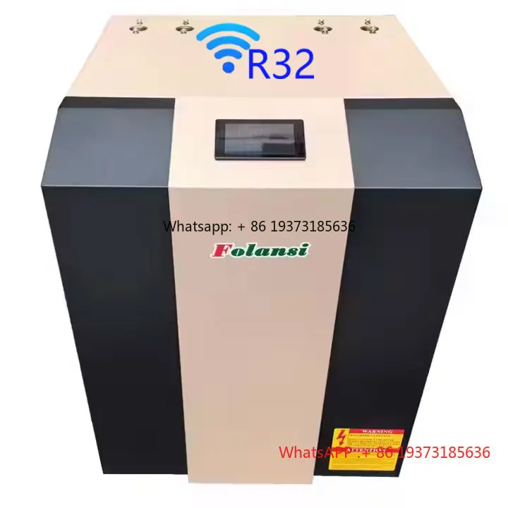 Bomba De calor con inversor De CC De fuente De tierra Folansi, 14KW, diseño De poco ruido, Bomba De calor R32 con Wifi, Bomba De calor con inversor De agua a agua