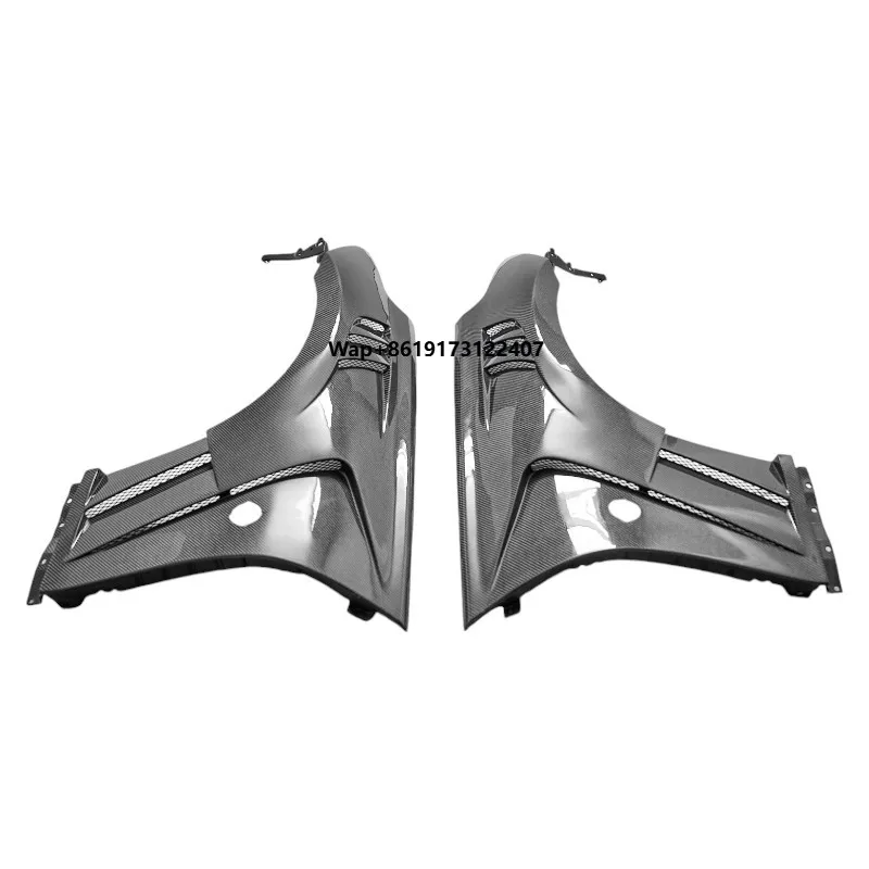 

ICOOH Racing 370Z Vented Carbon Fiber Fibre Side Front Fender Vents Fit for 370Z Z34 2009-2019