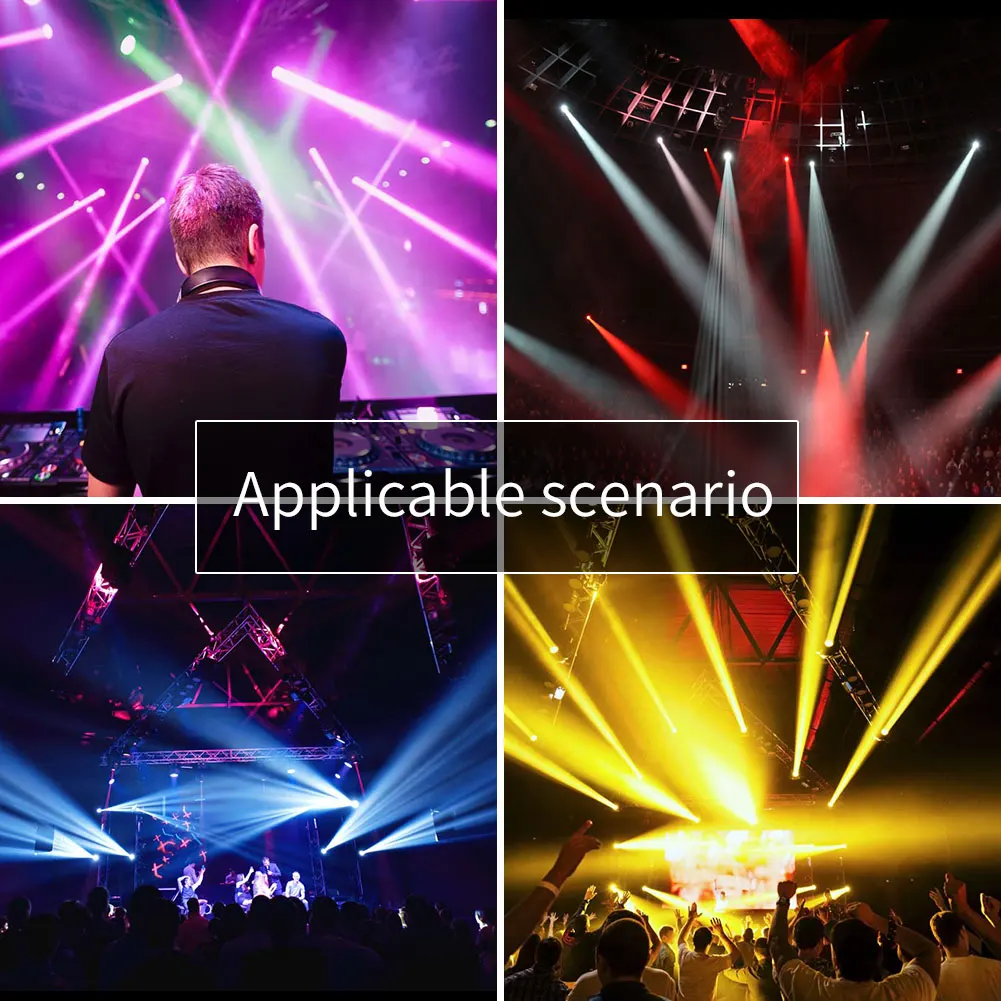 Imagem -02 - Yiflamefly-dj Disco Stage Lights Mini Rgb Laser Light Led Flash Strobe Lighting Som Ativado para Decoração Xmas Karaoke