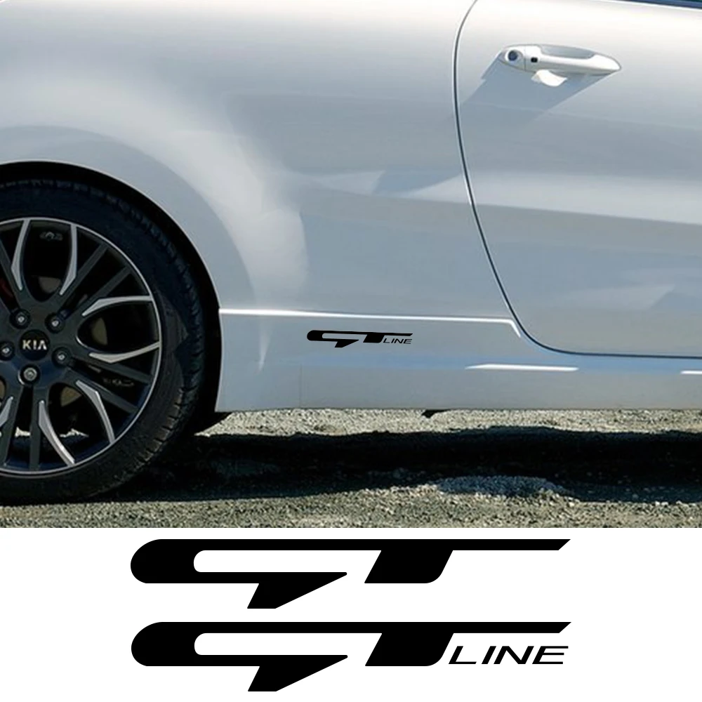 

Автомобильная графика GT Line GT Line Stripe Набор наклеек Декоративная наклейка для Kia GT LINE Sportage KX5 K3 K4 K5 Ceed Proceed Picanto Optima