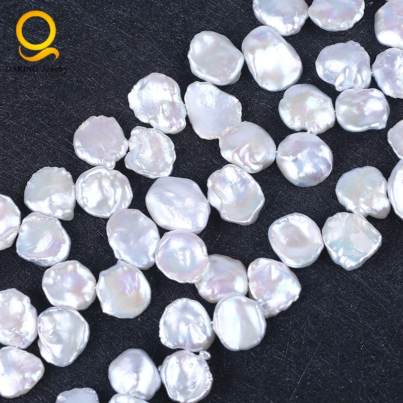 12-15mm large size keshi pearls unique petal shape Lustrous good quality natural freshwater like flower for women