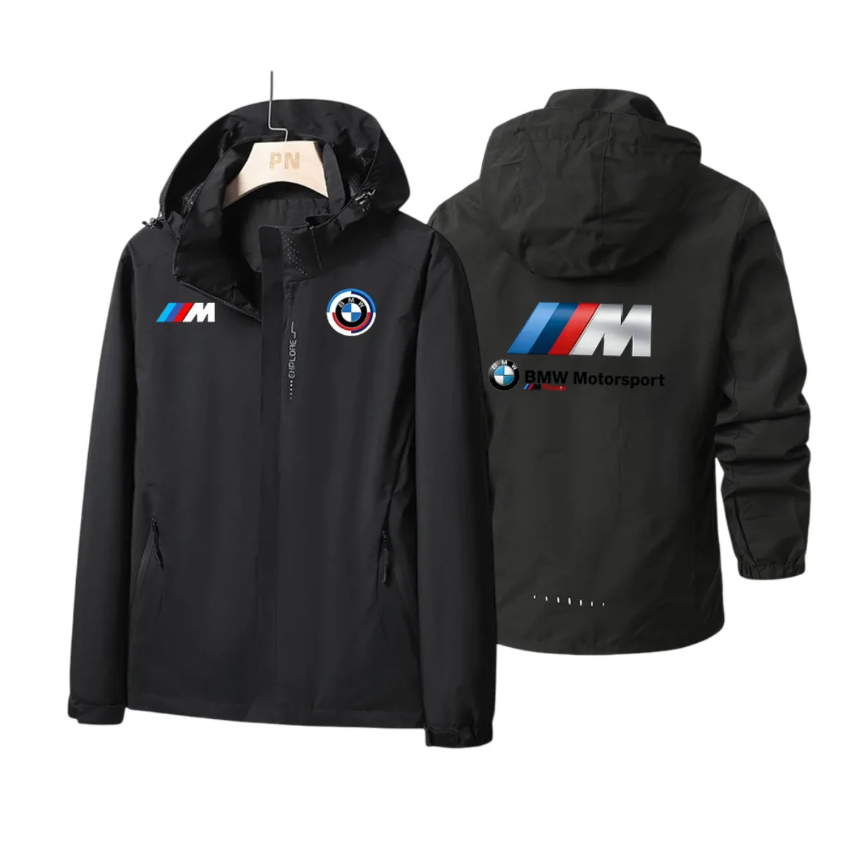 

BMW Men's and Women's Fashion Stormtrooper Coat Spring and Autumn Windproof Coat