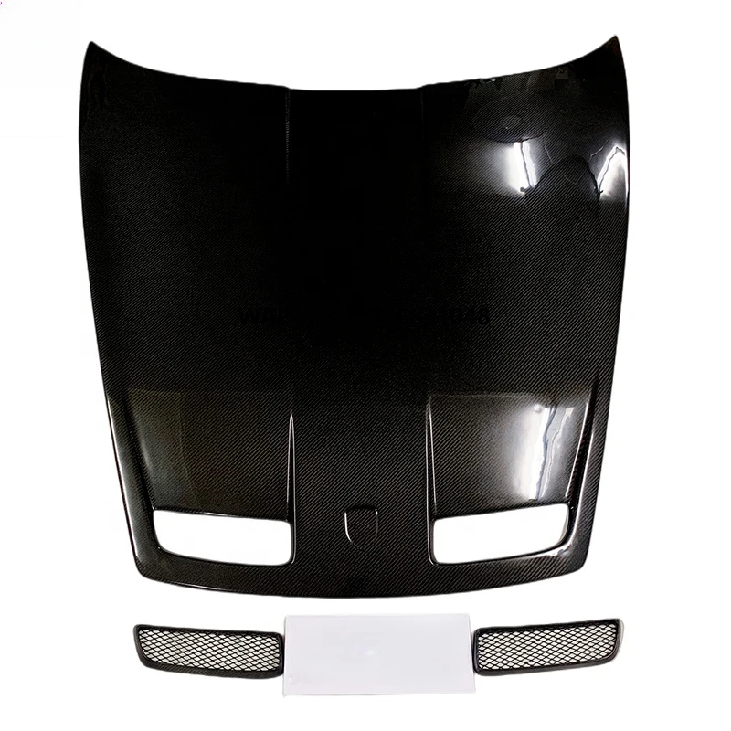 SKY Factory Supply New Black Carbon Fiber GT3 Hood 2020-2022 Carrera S 911 992 Cars Includes Bolts Bolt-On Original Fitment
