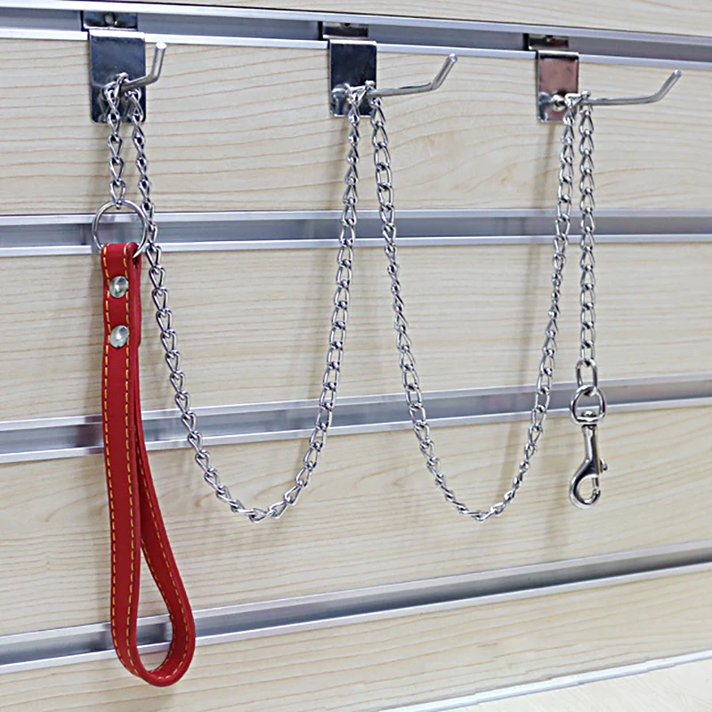 

Цепочка для собак, прочная металлическая цепочка с защитой от укусов, маленькая, средняя и большая ручка для поводка для собаки, удобные практичные товары для домашних животных, аксессуары для домашних животных