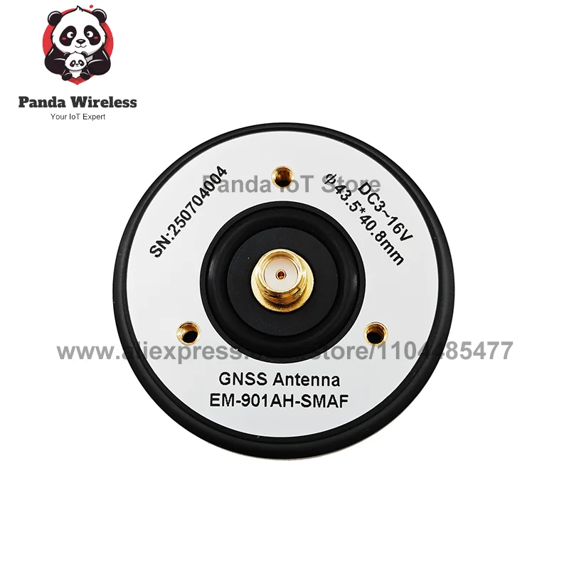 رباعي النواة اللولب متعدد الأقمار الصناعية متعدد التردد دوامة EM-901AH-SMAF هوائي GPS BDS GLONASS L-Band نشط الطائرات بدون طيار RTK YDH