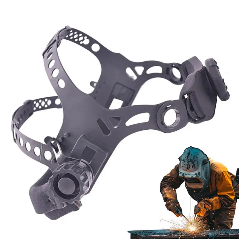 Adjustable Welding Helmet Headgear Welding Hood Head Band Helmet Headband Square Hole Welding Helmet Accessories