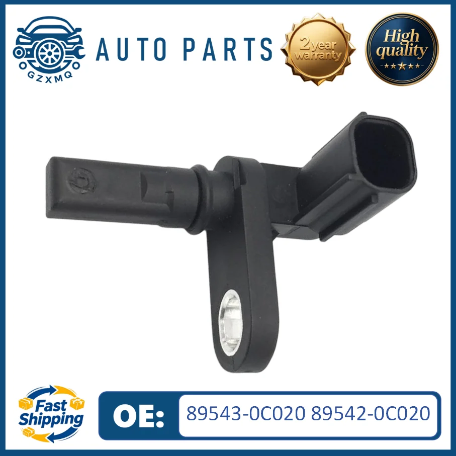 89542-0C020 89543-0C020 Sensor de Velocidad de Rueda ABS Delantero/Trasero Derecho/Izquierdo para Toyota Sequoia Tundra 4.0L 4.6 4.7 5.7L 2007-2017