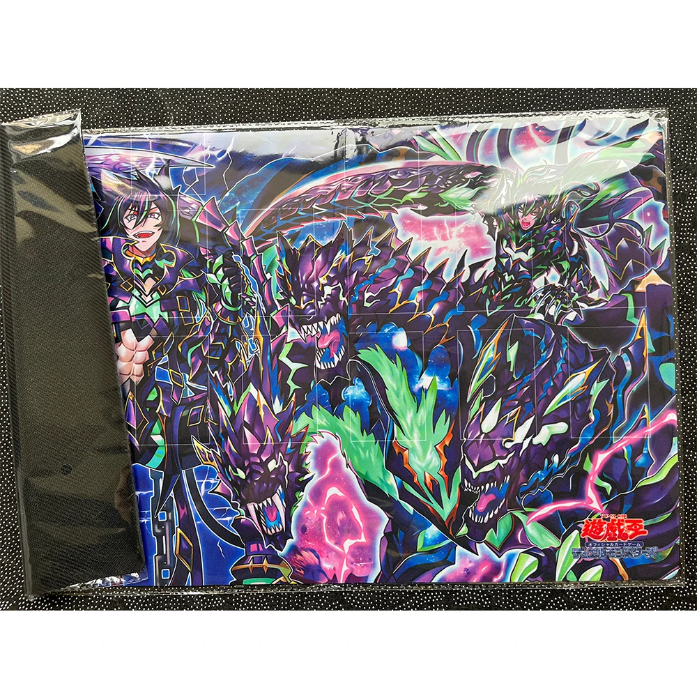 Yugioh Playmat with Zones Scareclaw Reichheart & Scareclaw Tri-Heart TCG CCG OCG Trading Card Game Mat Yu-Gi-Oh Mats-D175