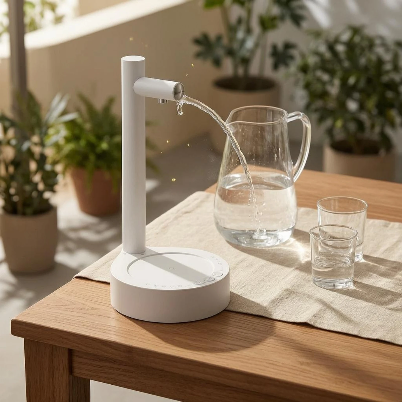 dispensador-de-Agua-eletrico-inteligente-com-controles-touch-dispensador-de-Agua-de-mesa-eletrodomestico-minimalista-com-bico-lateral